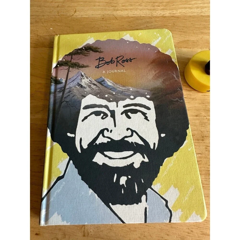 Bob Ross Notebook & Bobblehead - Picture 2 of 11